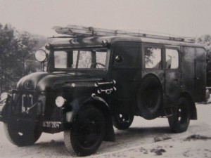 Umgebauter Wehrmachtswagen